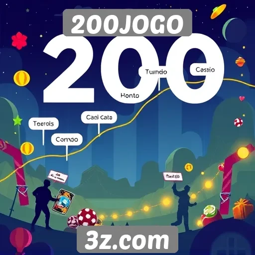 História do desenvolvimento do site 200JOGO